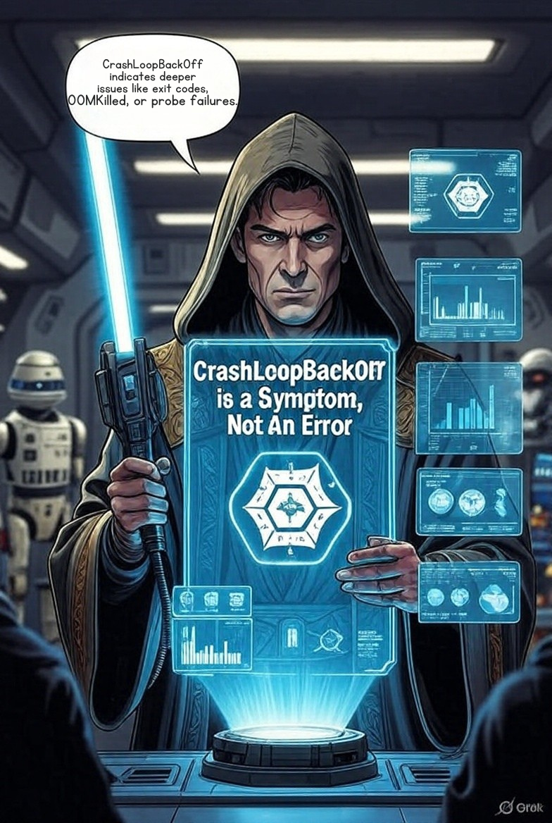 Kubernetes CrashLoopBackOff is a Symptom, Not an Error: The Definitive 3-Step Troubleshooting Flow